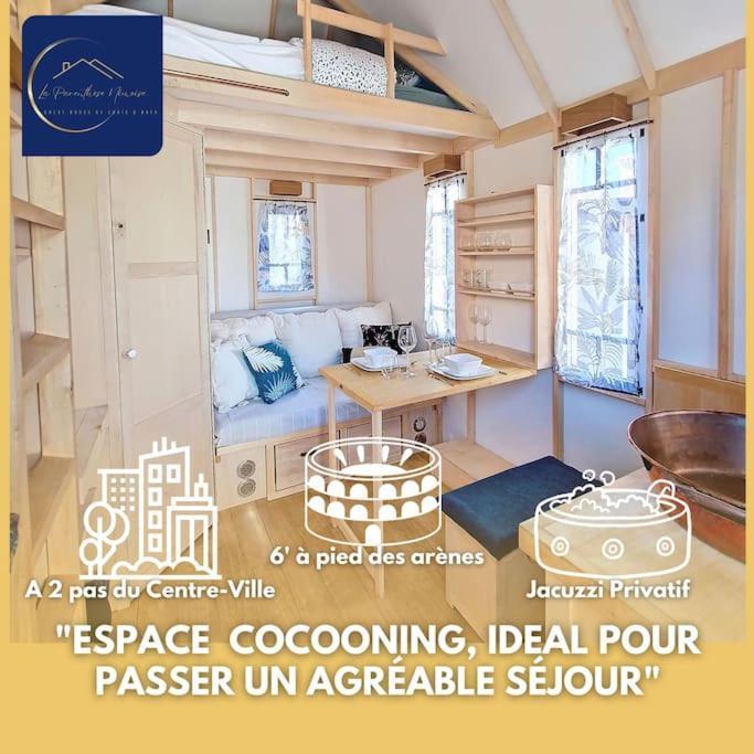 Cosy Tiny Centre-Ville De Nîmes Extérieur photo